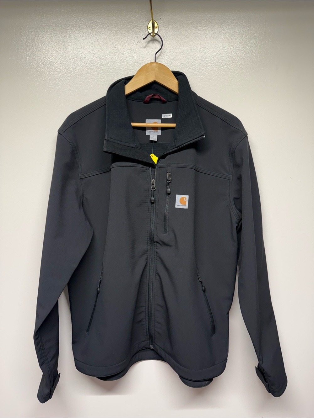 Carhartt Men's Black Softshell Work Jacket